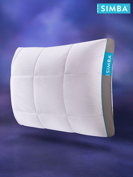 Simba Hybrid Firm 100% Cotton White Pillow (F09794) | £159