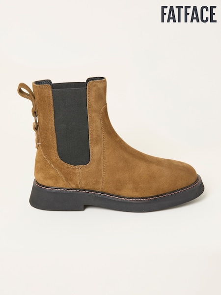 FatFace Rowe Tan Brown Chelsea Boot (F11112) | £95