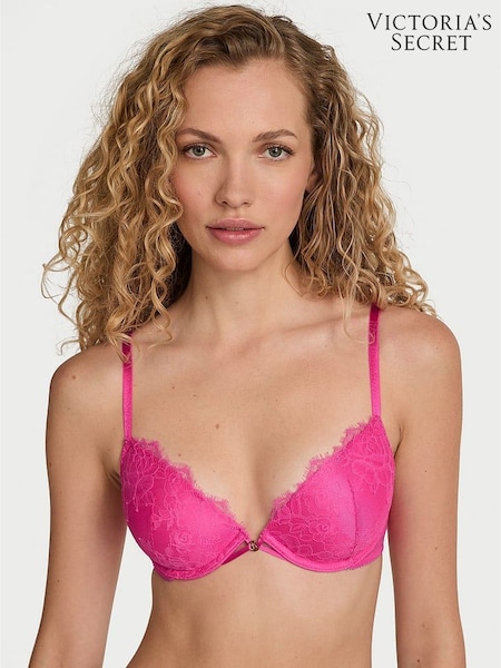 Victoria's Secret Ultra Pink Demi Rose Lace Bra (F11234) | £49