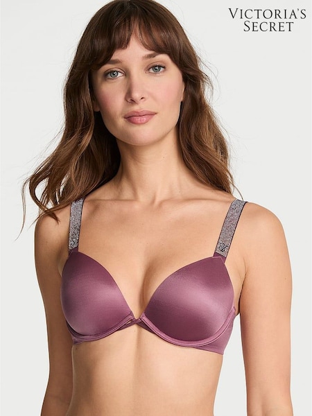 Victoria's Secret Purple Vapor Ombre Push Up Shine Strap Bra (F11278) | £59