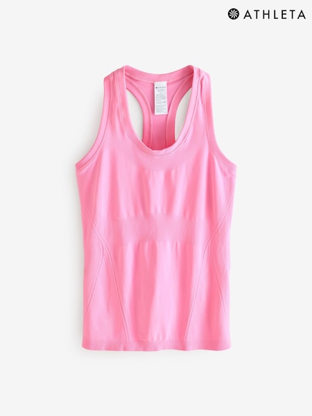 Athleta Pink Ease In Tank Top (F11359) | £40