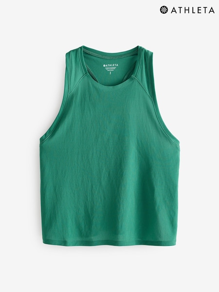 Athleta Green Ease In Tank Top (F11409) | £25