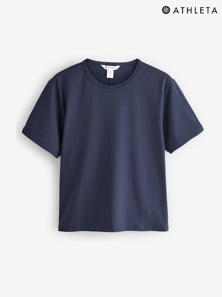 Athleta Navy Blue Essential Tee (F11421) | £40
