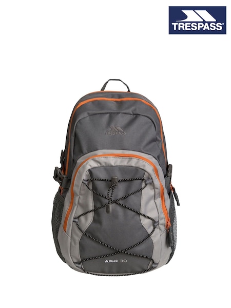 Trespass Grey Albus Casual Backpack (F11447) | £21