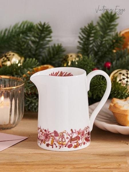 Victoria Eggs Red Twelve Days of Christmas 1/2 Pint Jug (F11498) | £33