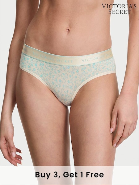 Victoria's Secret Blue Scattered Floral Hipster Knickers (F11537) | £9