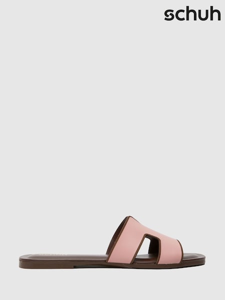 Schuh Tandra Leather Mule Sandals (F11804) | £35