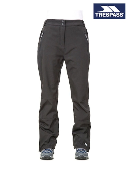Trespass Female Squidge Ii Softshell Black Trousers (F12102) | £45