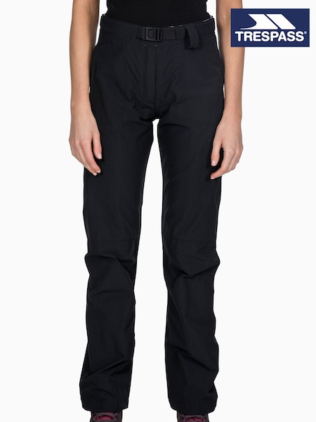 Trespass Female Escaped Stretch Black Trousers (F12104) | £42