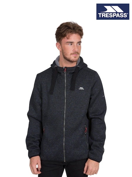 Trespass Male Black Tableypipe Fleece (F12107) | £48