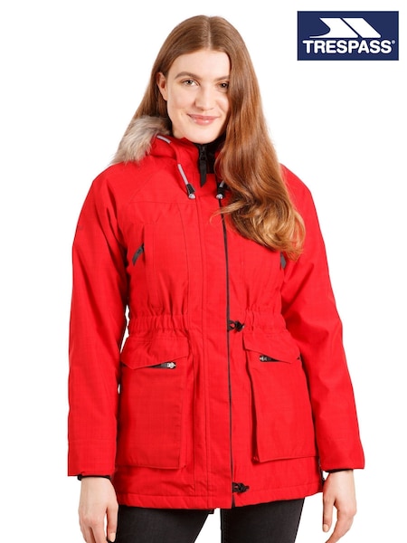 Trespass Female Red Caption Jacket (F12110) | £90