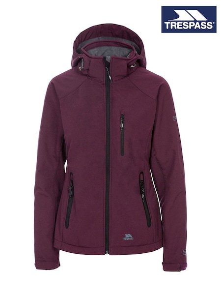 Trespass Female Red Bela Ii Softshell Jacket (F12126) | £63