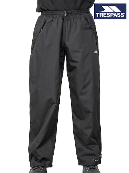 Trespass Male Toliland Black Trousers (F12135) | £29