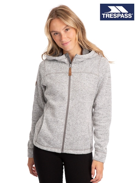 Trespass Female Grey Reserve Fleece (F12160) | £32