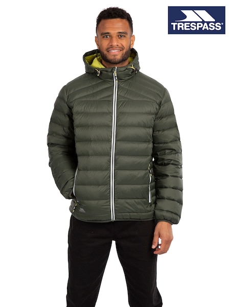 Trespass Male Green Whitman Ii Down Jacket (F12162) | £84