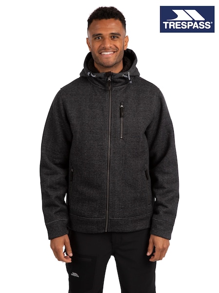 Trespass Male Truther Casual Black Jacket (F12174) | £48
