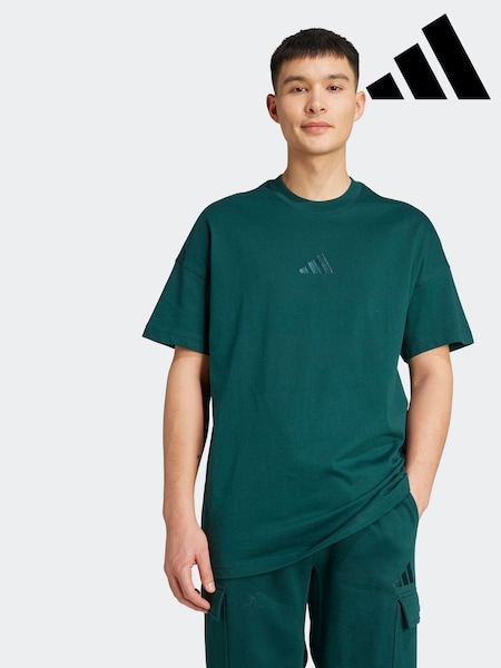 adidas Green ALL SZN T-Shirt (F12560) | £23