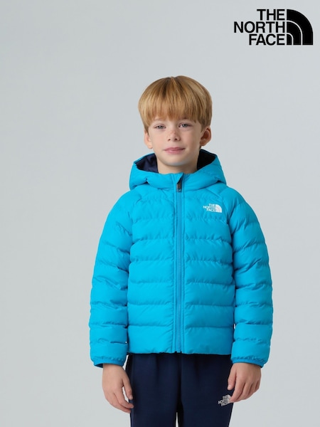 The North Face Blue Reversible Perrito Hooded Jacket (F13122) | £70