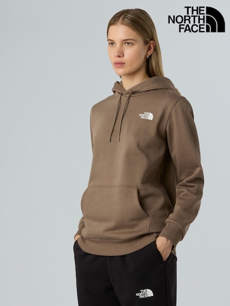 The North Face Brown Simple Dome Hoodie (F13138) | £60