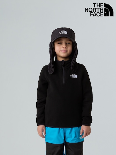 The North Face Black Glacier 1/4 Zip Fleece (F13494) | £30