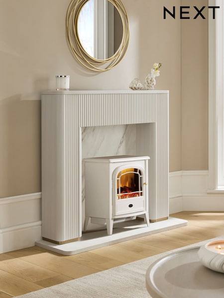 Light Natural Emilie Surround Fireplace (F13520) | £325