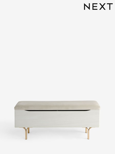 Natural Evie Storage Trunk (F13522) | £275