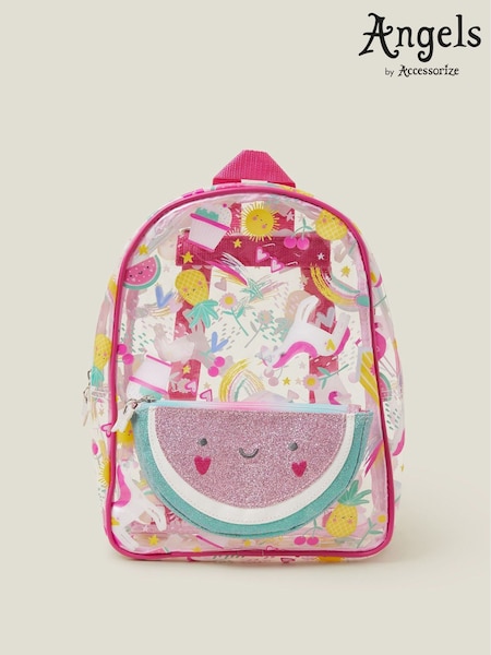Angels By Accessorize Pink Girls Watermelon Jelly Backpack (F13628) | £18