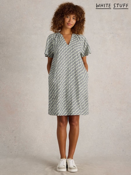 White Stuff White Lindsay Linen Blend Dress (F13866) | £69