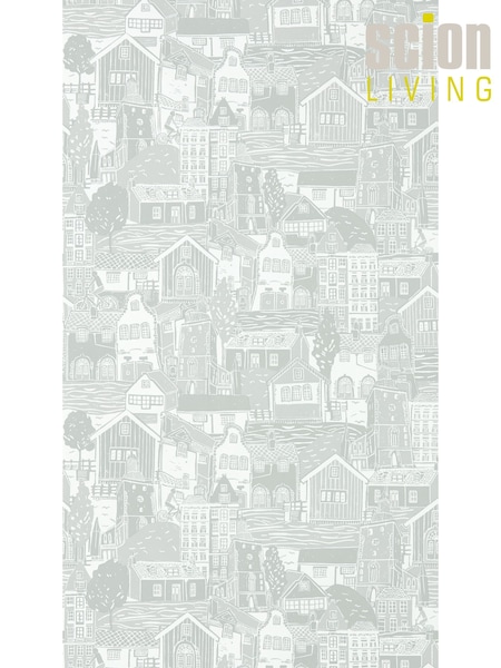 Scion Dove Garden of Eden Stockholm Wallpaper Sample (F13919) | £1