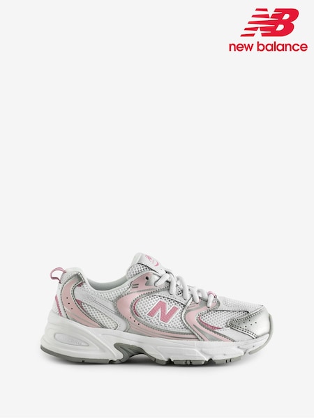 New Balance Pink Start Rite Wish Patent Leather Mary Jane School Shoes (F13923) | £75