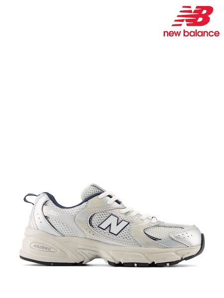 New Balance White/Blue/Red Girls 530 Trainers (F13933) | £75