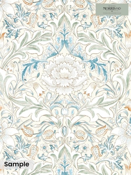 Morris & Co Bayleaf Annatto Simply Severn Simply Morris Wallpaper Sample (F13961) | £1