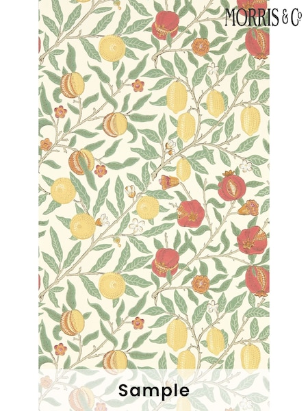 Morris & Co Bayleaf Russet Fruit Simply Morris Wallpaper Sample (F13964) | £1