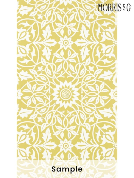 Morris & Co Sunflower St James Ceiling Simply Morris Wallpaper Sample (F13968) | £1