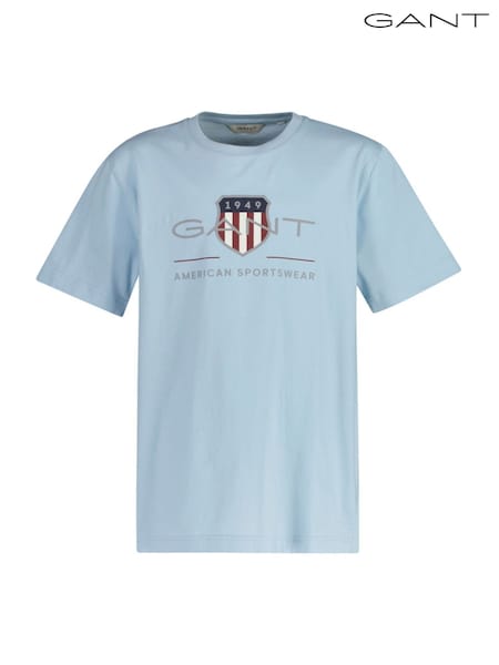 GANT Blue Archive Shield Teens T-Shirt (F14051) | £30