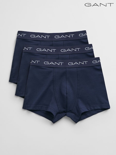 GANT Blue Boxers 3 Pack (F14068) | £35
