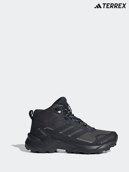 adidas Grey Skychaser AX5 Mid Gore Tex Trainers (F14130) | £120