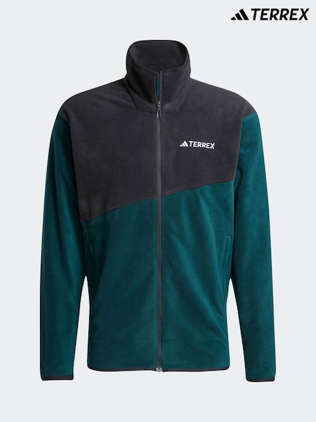 adidas Green Terrex Multi Full-Zip Fleece Jacket (F14150) | £60