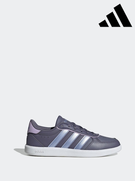 adidas Purple Breaknet Sleek Trainers (F14159) | £30