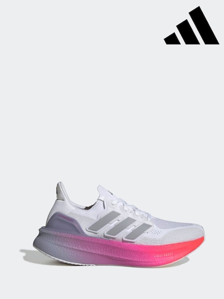 adidas White Off Ultraboost 5 Trainers (F14180) | £160