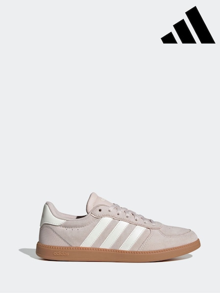 adidas Pink Light Breaknet Sleek Trainers (F14232) | £50