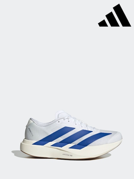 adidas White Adizero EVO SL Trainers (F14240) | £0