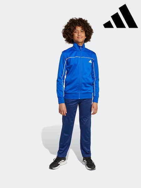 adidas Blue Light Tricot Colour Pop Kids Tracksuit (F14329) | £35