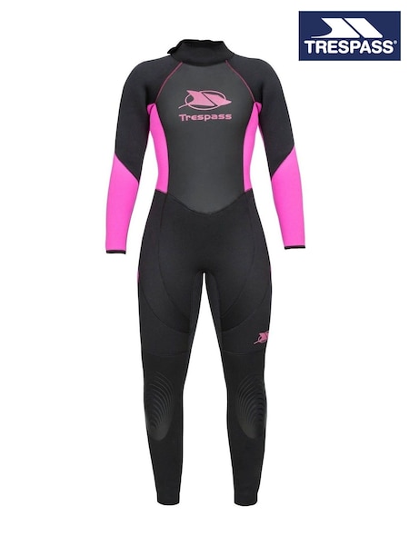 Trespass Female Aquaria 5Mm Full Black Wetsuit (F14497) | £130
