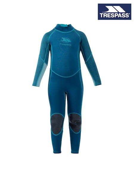 Trespass Kids Blue Lillian 3Mm Full Wetsuit (F14503) | £80