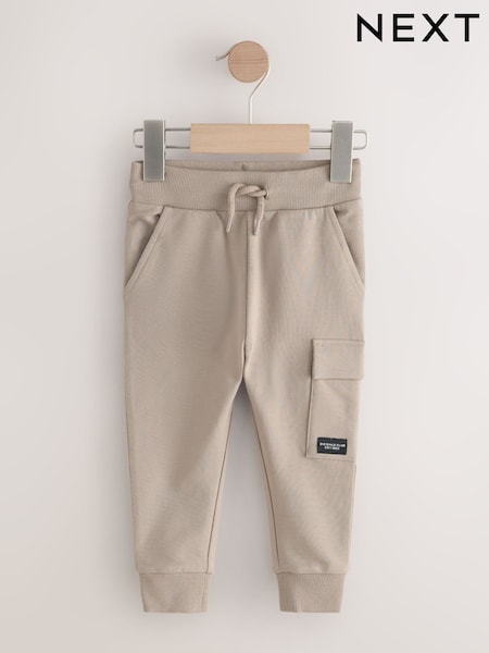 Ecru Skinny Utility Joggers (3mths-7yrs) (F14787) | £8 - £10