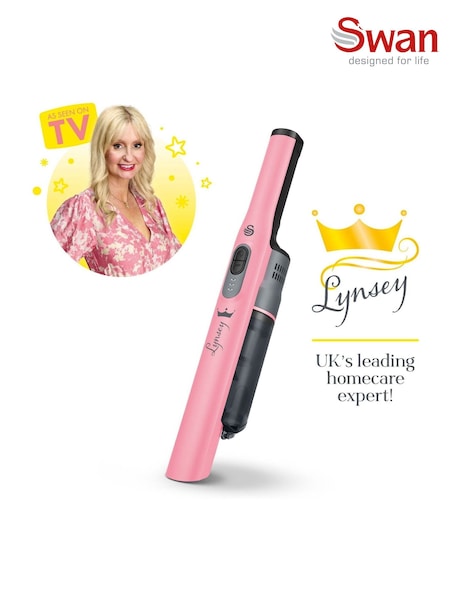 Swan Pink TV's Queen of Clean 14.8V BLDC Cordless Handheld Vacuum (F14971) | £80