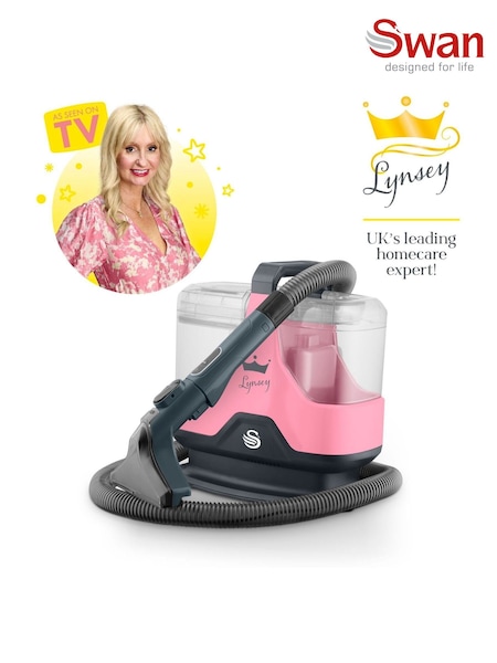 Swan Pink TV's Queen of Clean Spot Vacuum Cleaner (F14978) | £120