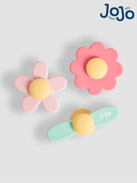 JoJo Maman Bébé Silicone Flower Spinners (F15136) | £15