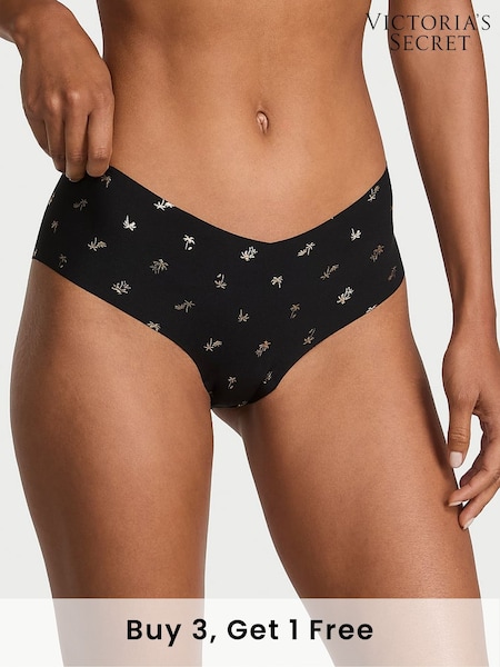 Victoria's Secret Black Palm Cheeky Knickers (F15653) | £9